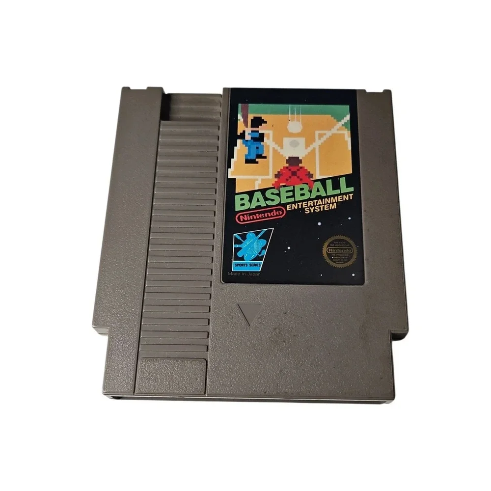 Nintendo Baseball NES Video Game Cartridge Black Box Sports Series NES-BA-USA